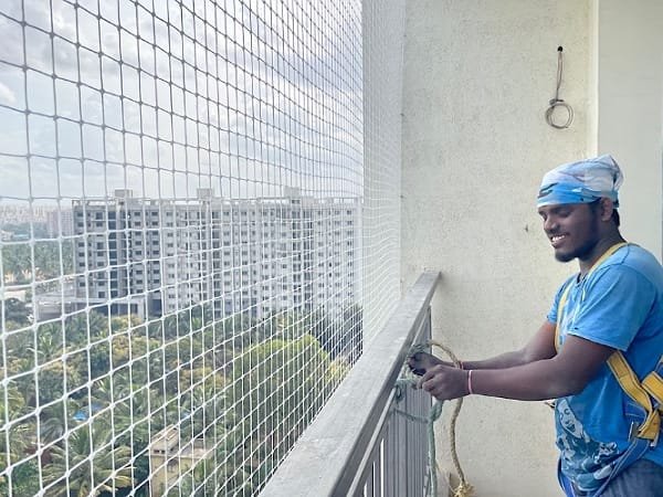 Bird Net Installation Service